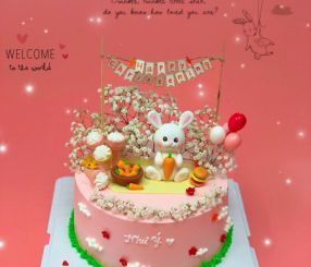 Thỏ Bunny Trong Vườn Hoa Baby 20