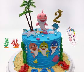 Babyshark cá hồng 18