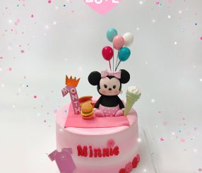 Chuột Minnie Ăn Kem