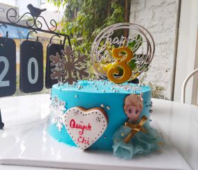 Công chúa Elsa giấy baby 16