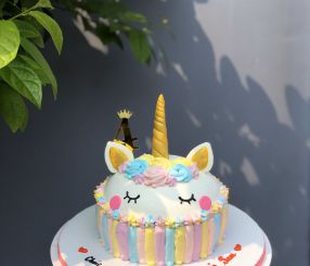 Kỳ lân Unicorn cầu vồng 14 hộp tròn