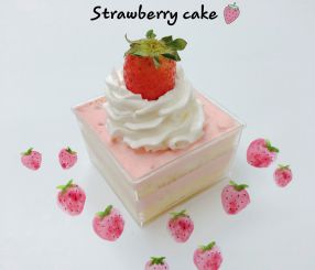 Strawberry cake 