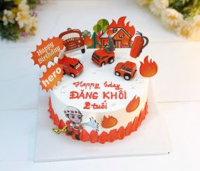 Xe cứu hỏa đỏ 18