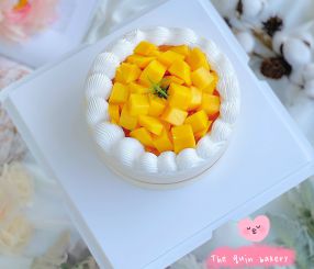 Mango black tea cheesecake 