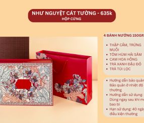 BÁNH TRUNG THU NHƯ NHUYỆT CÁT TƯỜNG (Hộp cứng)