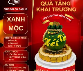 Qùa Tặng Khai Trương Xanh Mộc 1