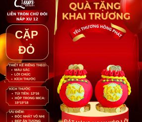 Qùa Tặng Khai Trương Cặp Đỏ 3