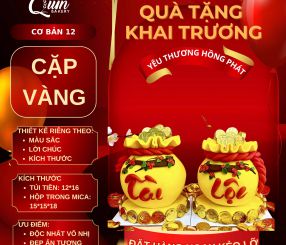 Qùa Tặng Khai Trương Cặp Vàng