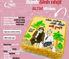 Bánh sinh nhật BLTM vẽ hình 2