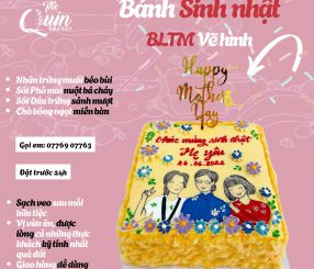 Bánh sinh nhật BLTM vẽ hình 5