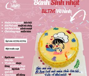 Bánh sinh nhật BLTM vẽ hình 6