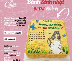 Bánh sinh nhật BLTM vẽ hình 12