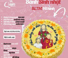 Bánh sinh nhật BLTM vẽ hình 14