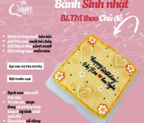 Bánh sinh nhật BLTM theo Chủ đề 3