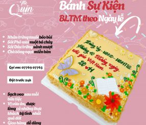 Bánh sự kiện BLTM theo Ngày lễ