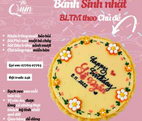 Bánh sinh nhật BLTM theo Chủ đề 5