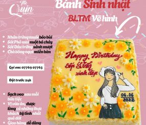 Bánh sinh nhật BLTM vẽ hình 23