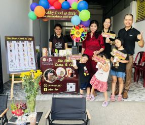 307 Lê Chí Dân,P. Phú An, TP. Hồ Chí Minh, Điểm bán Cacao Muối the Quin lý tưởng phục vụ khách hàng 