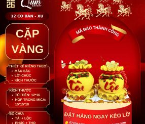 Mã Đáo Thành Công 12 Cơ Bản-Xu Cặp Vàng