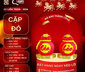 Mã Đáo Thành Công 12 Liễn Tròn-Hoa Cặp Hoa 