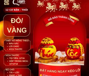 Mã Đáo Thành Công 12 Cơ Bản-Thỏi Đỏ Vàng