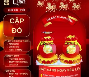 Mã Đáo Thành Công Chữ Đôi-Viết Cặp Đỏ