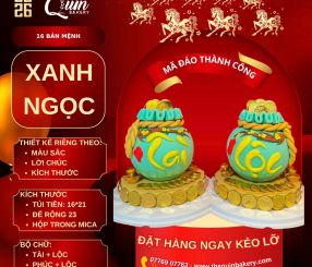 Mã Đáo Thành Công 16 Bản Mệnh Xanh Ngọc