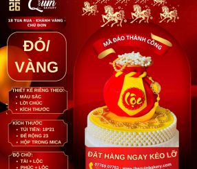 Mã Đáo Thành Công 18 Tua Rua-Khánh Vàng-Chữ Đơn