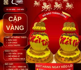 Mã Đáo Thành Công 22 Cơ Bản-Chữ Đôi Cặp Vàng
