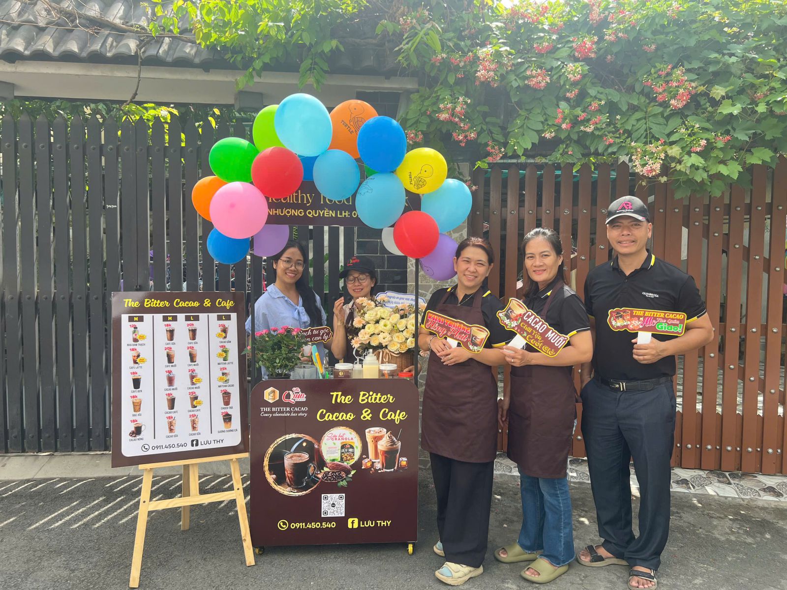 Xe Cacao Muối The Quin Nhượng Quyền