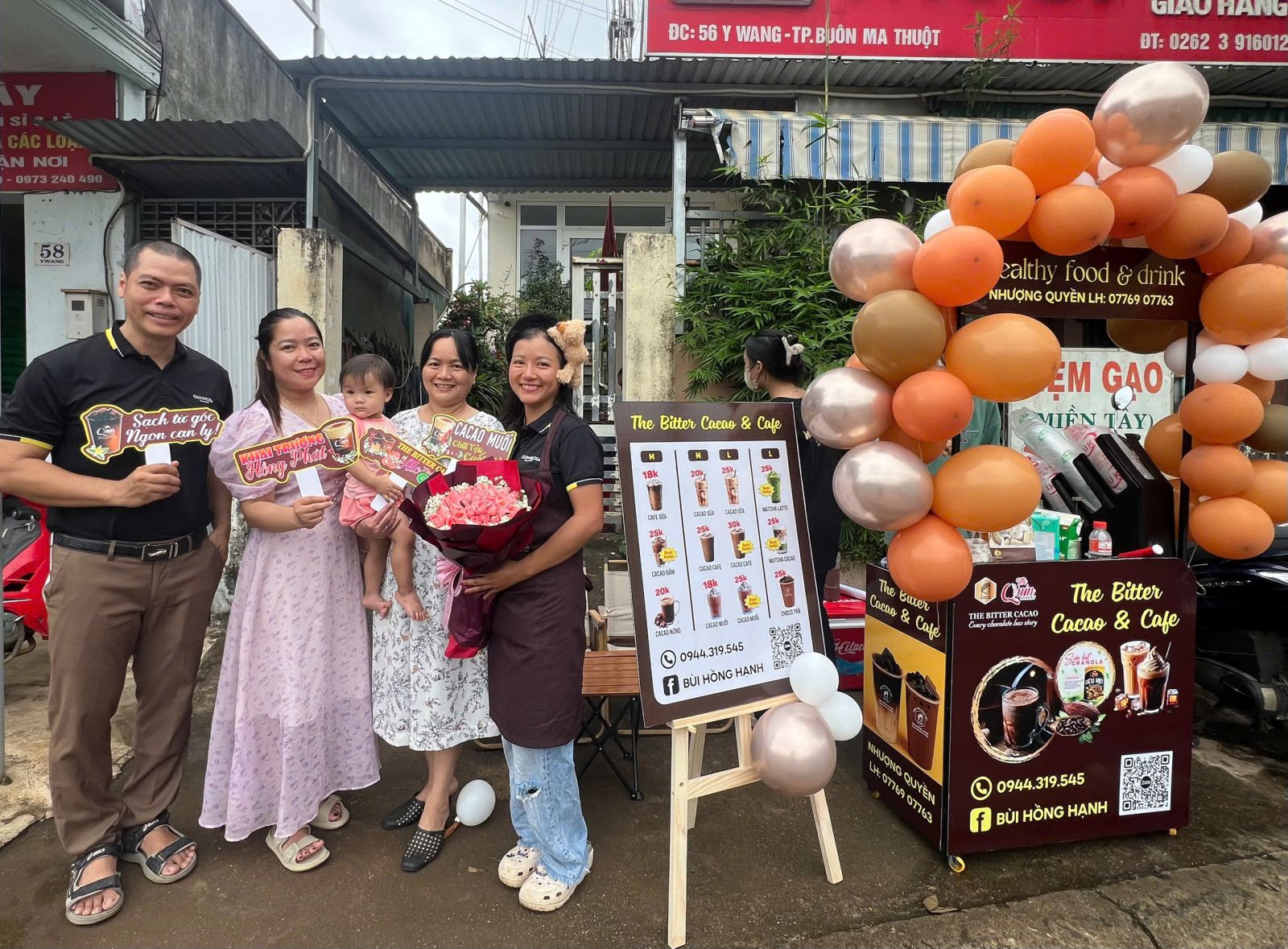 NHƯỢNG QUYỀN XE CACAO MUỐI TAKE AWAY THE QUIN