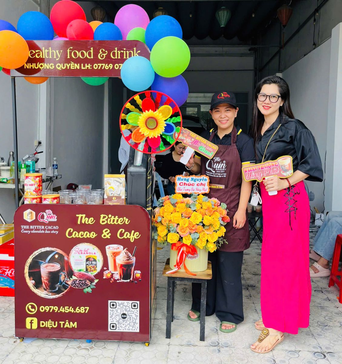 Xe Cacao Muối The Quin Nhượng Quyền