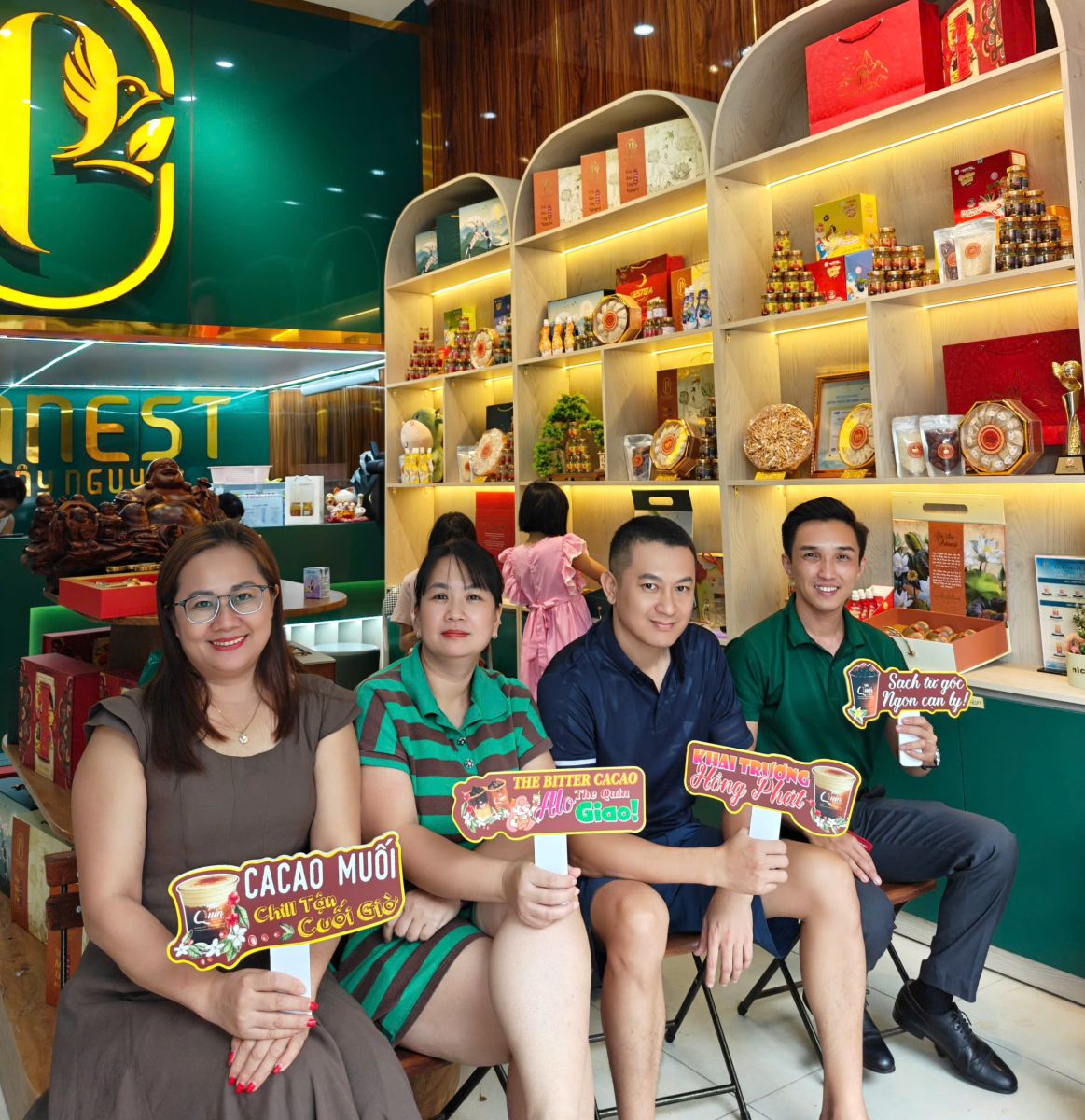 Nhượng quyền Cacao Muối The Quin