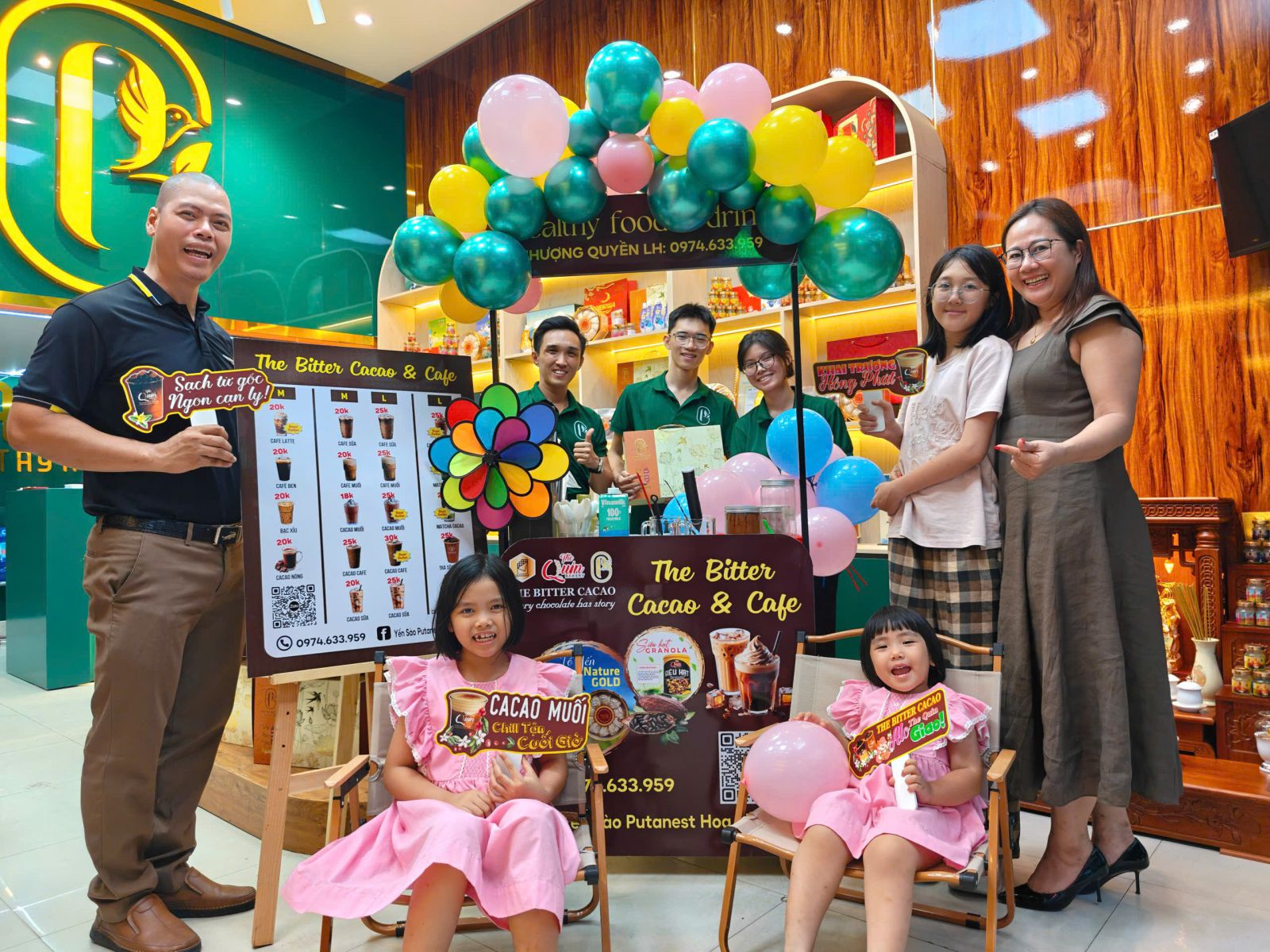 Nhượng quyền Cacao Muối The Quin