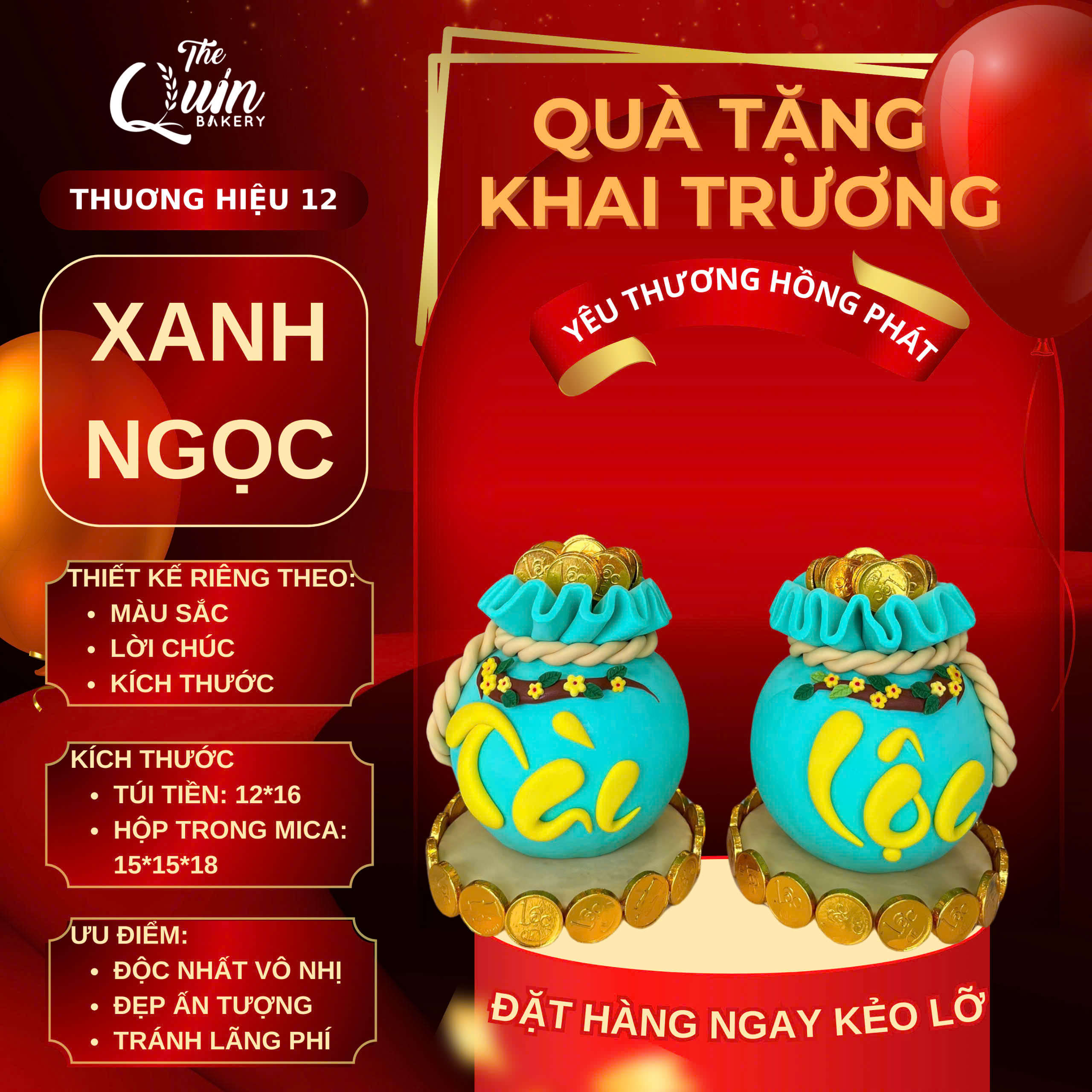 Qùa Tặng Khai Trương Xanh Ngọc 1