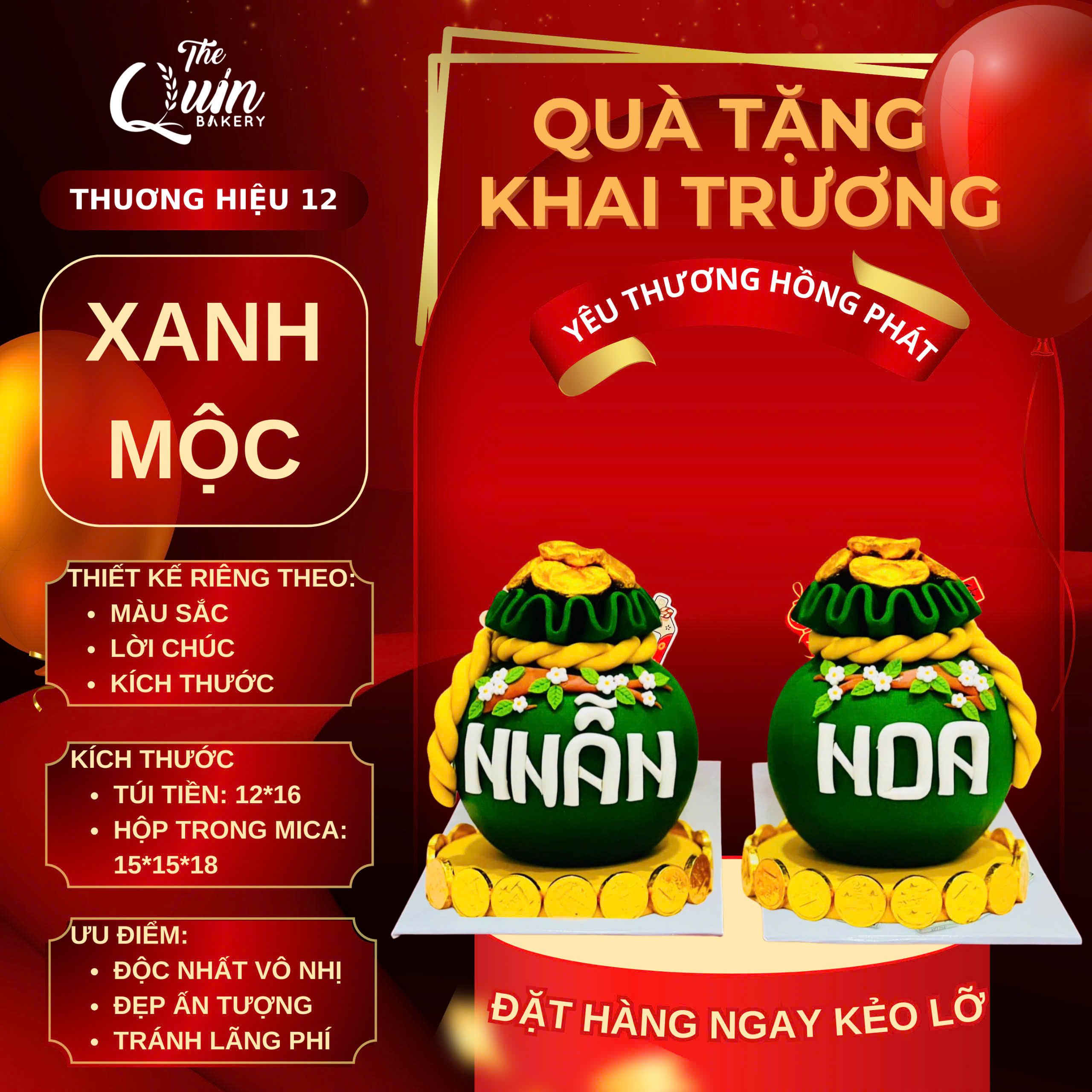 Qùa Tặng Khai Trương Xanh Mộc 3