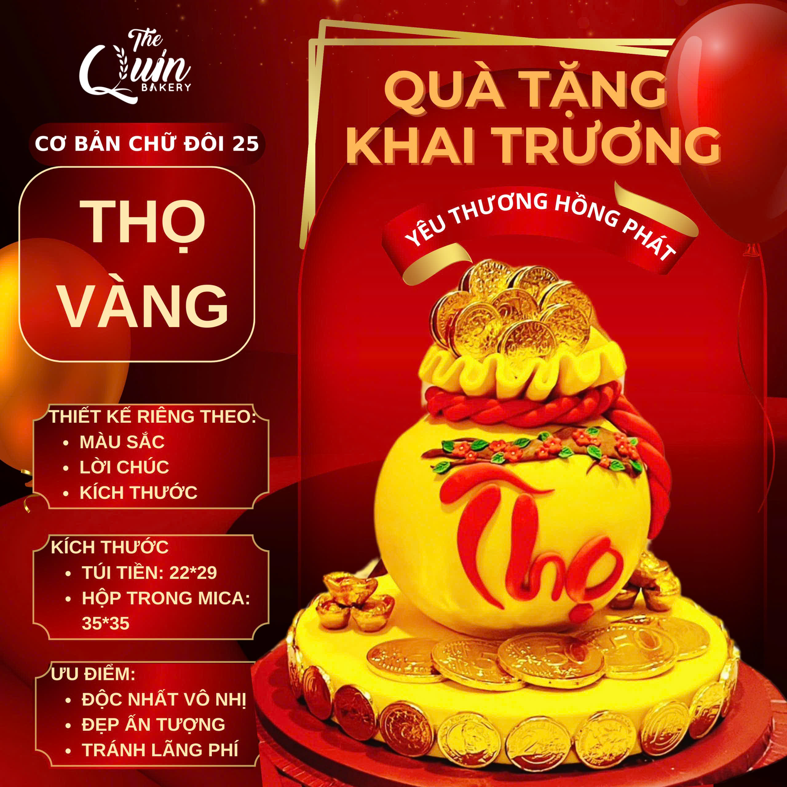 Qùa Tặng Khai Trương Thọ Vàng