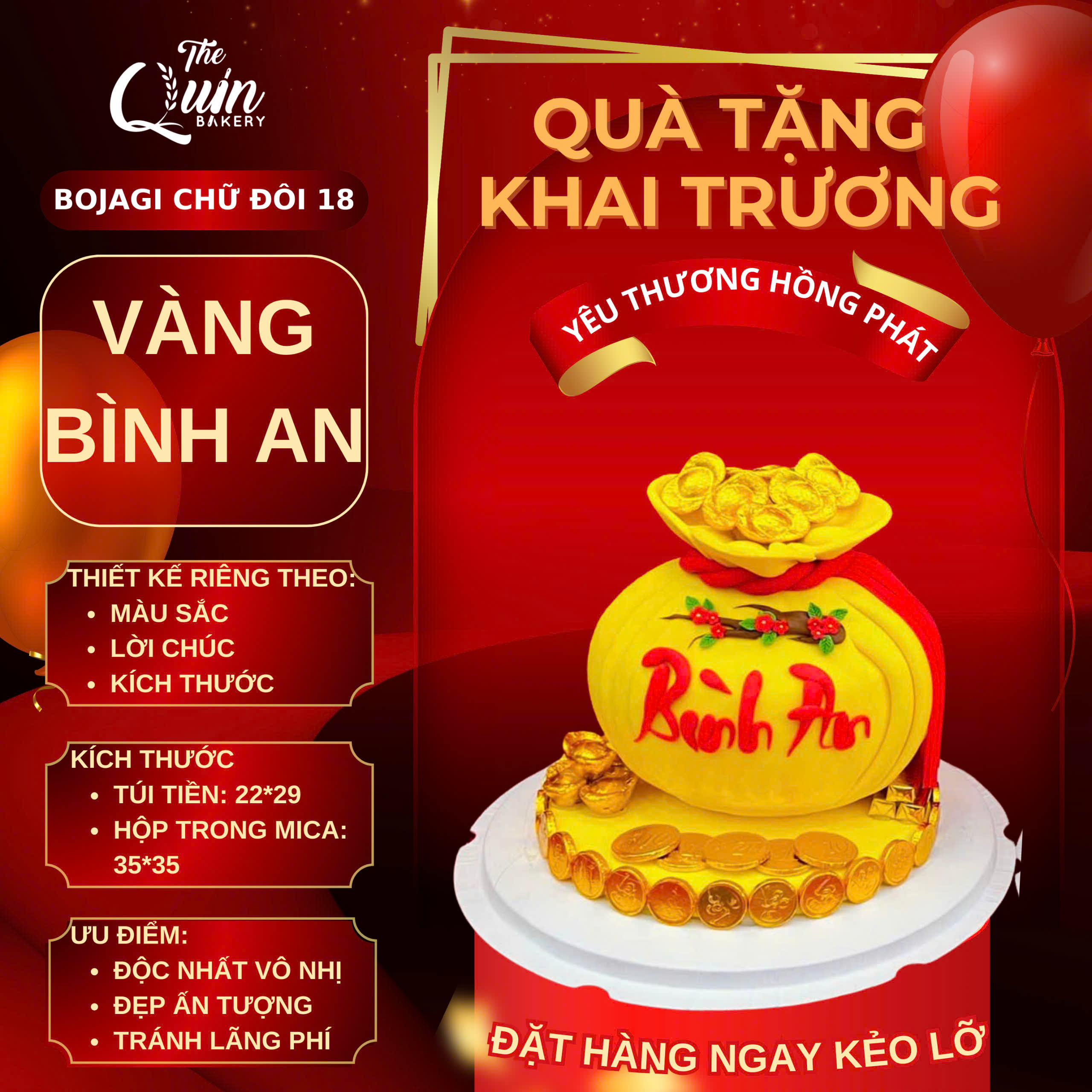 Qùa Tặng Khai Trương Vàng Bình An