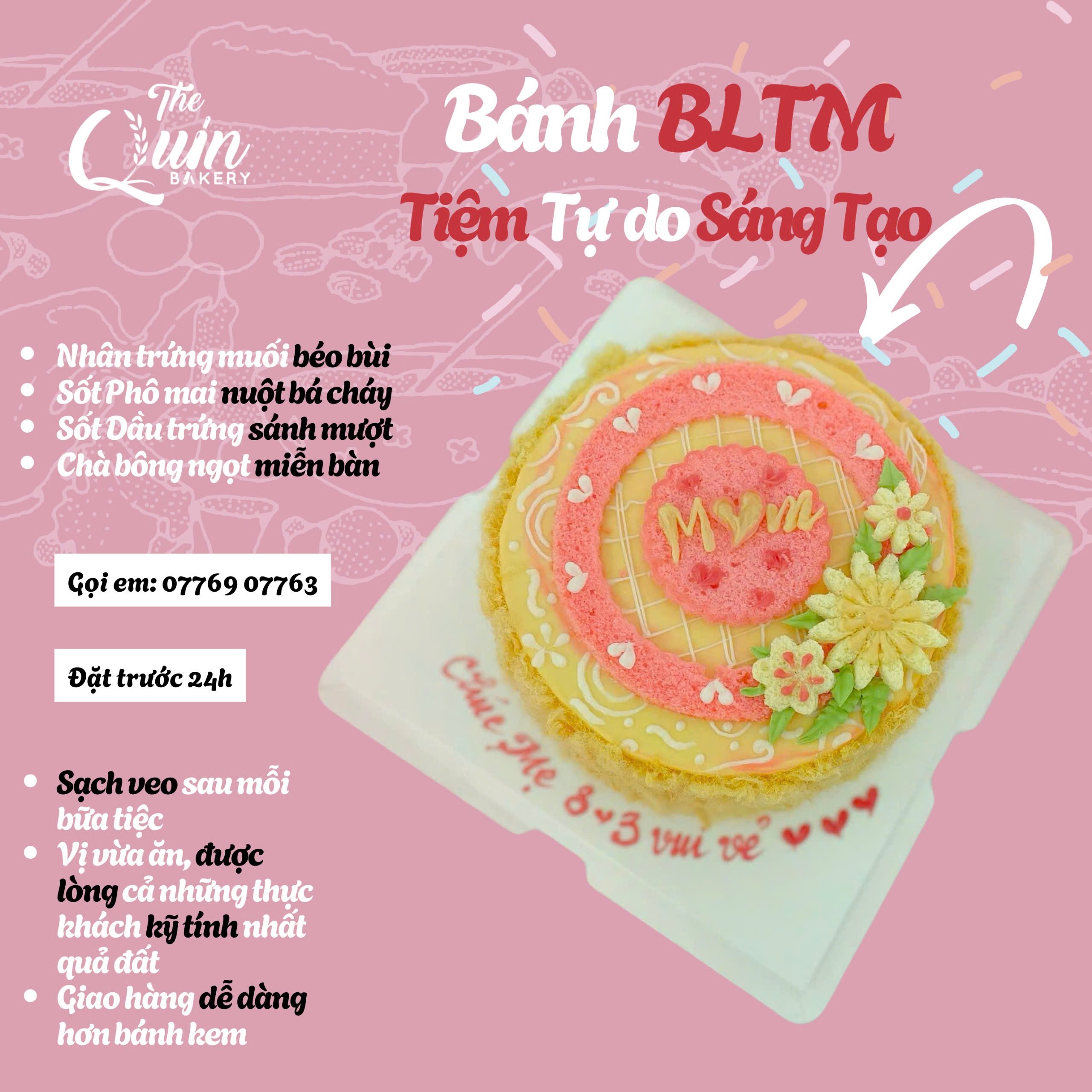 Bánh BLTM Tiệm Tự do Sáng tạo