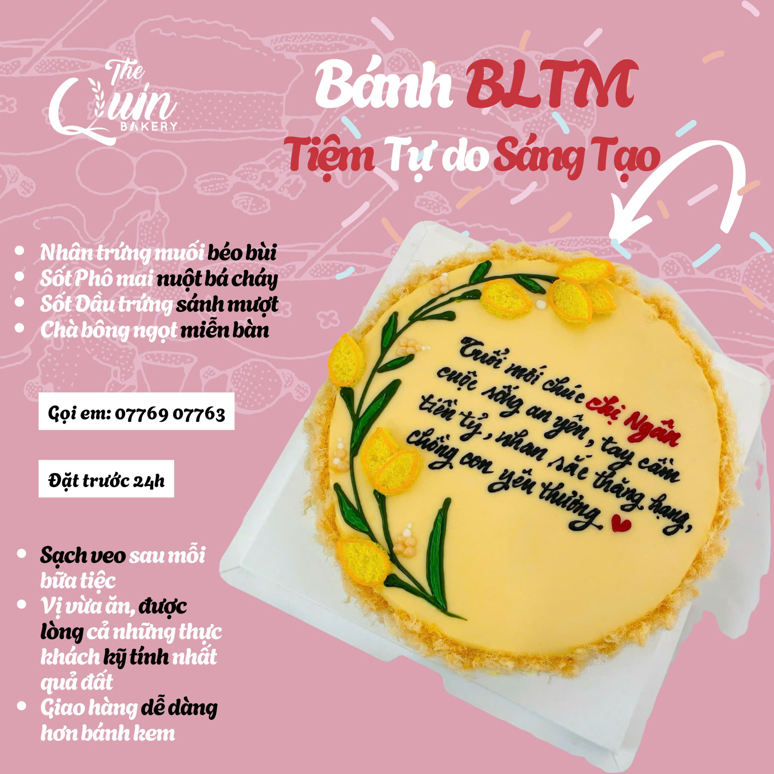 Bánh BLTM Tiệm Tự do Sáng tạo 6