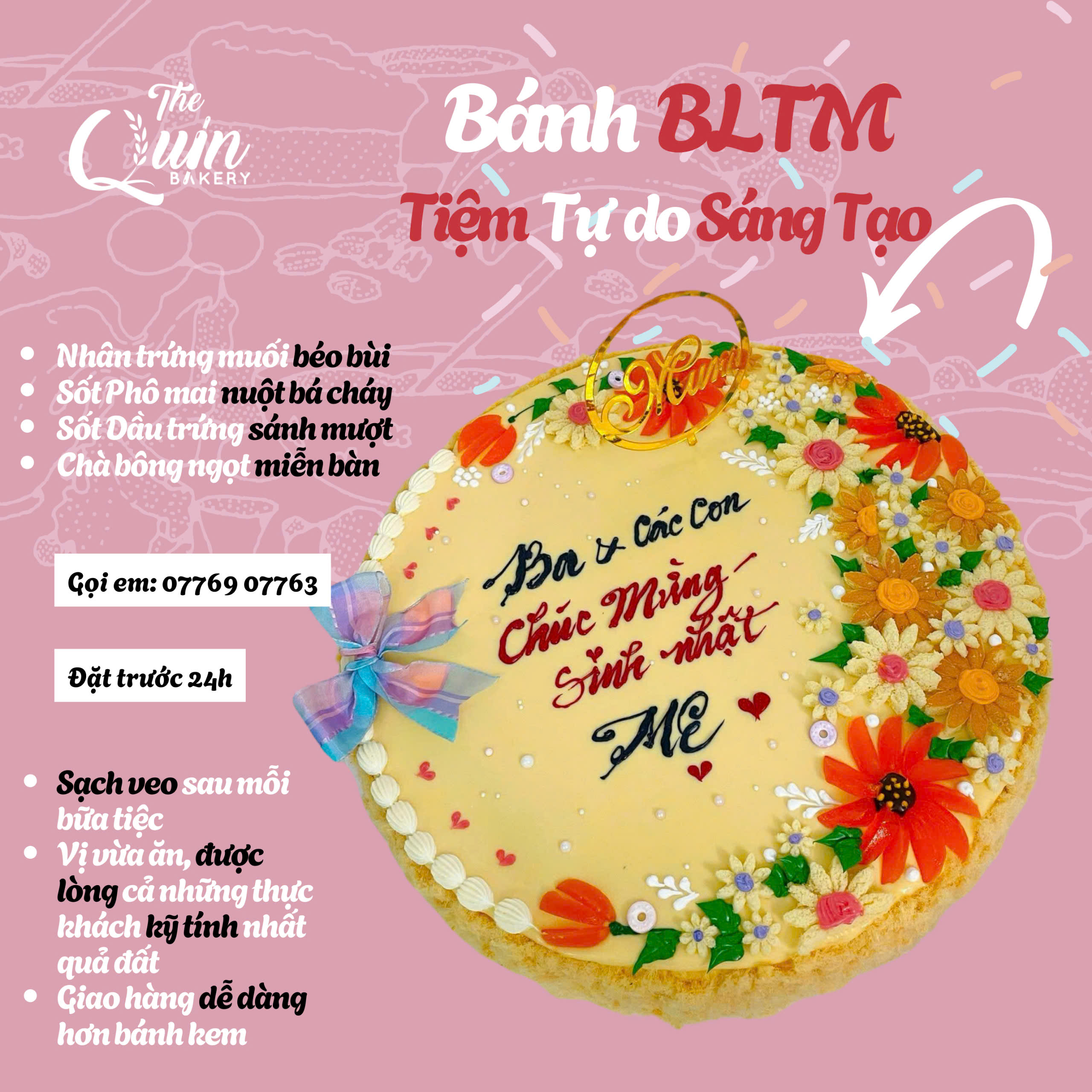 Bánh BLTM Tiệm Tự do Sáng tạo 11