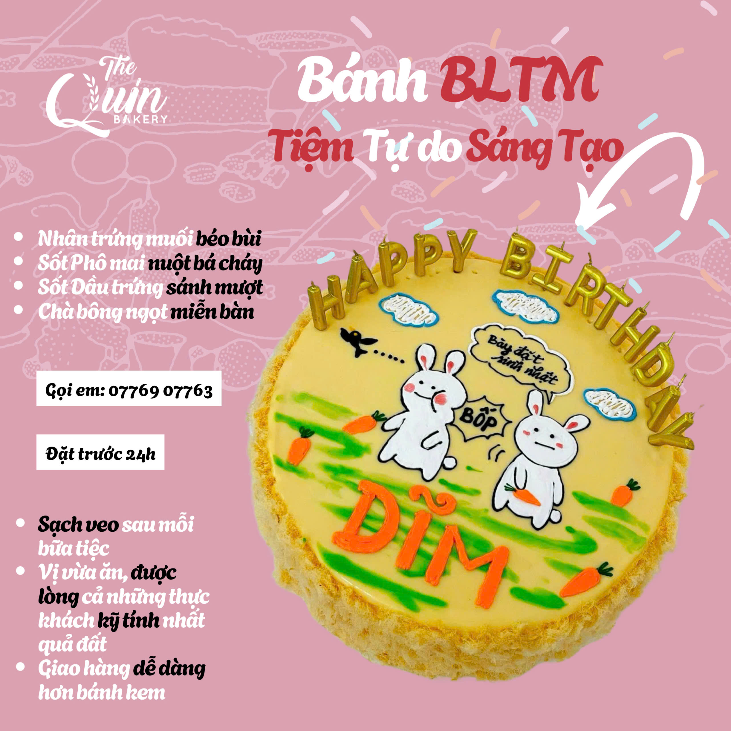 Bánh BLTM Tiệm Tự do Sáng tạo 12